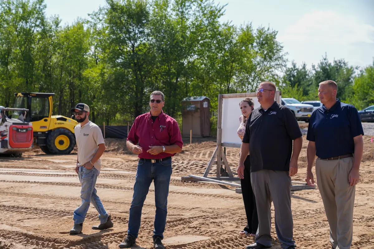Walking the MN Signature Care site in Rice